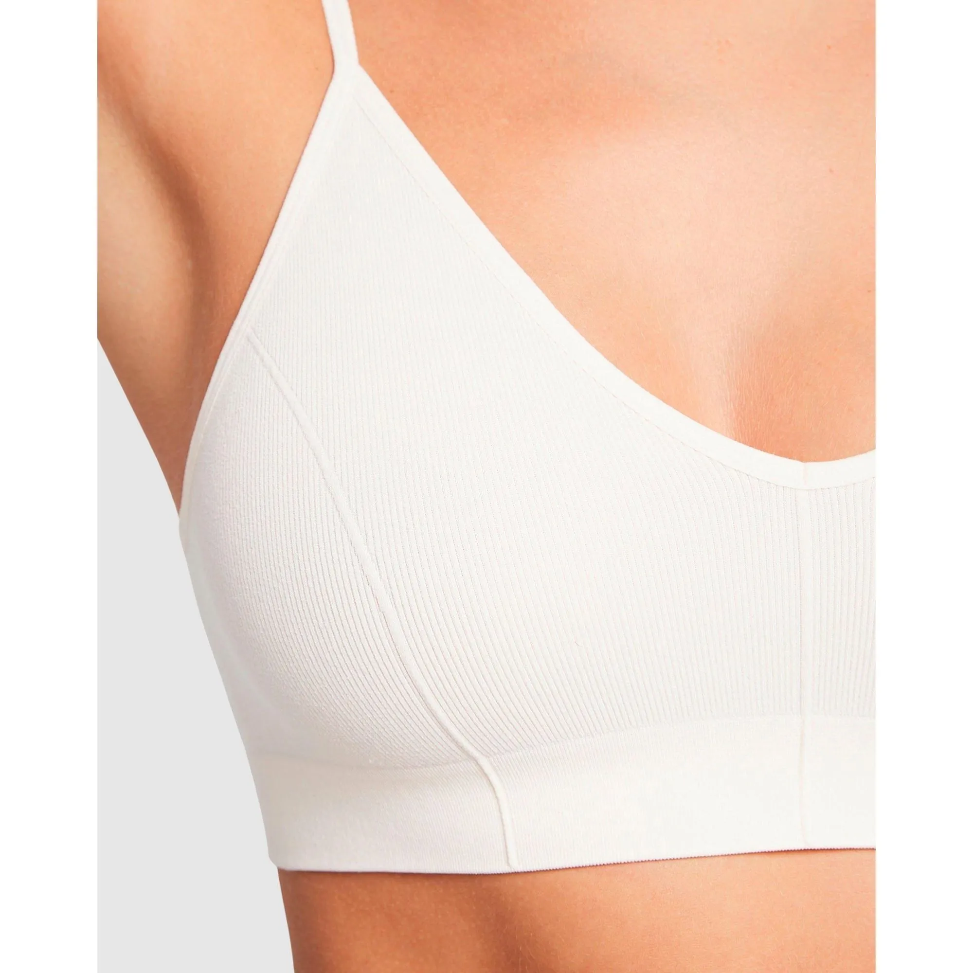 Évasion Sustainable Unpadded Ribbed Wirefree Bralette